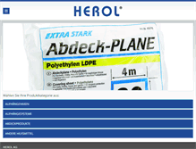 Tablet Screenshot of herol.ch